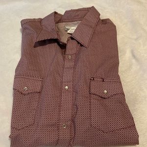 Wrangler Wrancher Long sleeve XXL button down